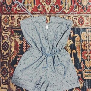 URBAN OUTFITTERS tie romper